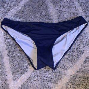 blue bikini bottoms